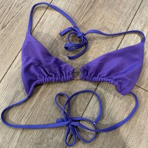 Frankie’s Bikinis Amethyst Bikini Top